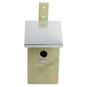 Esschert Design NKS Casetta nido per uccelli con specchio