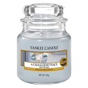 Yankee Candle profumata candela A Calm & Quiet Place Classic piccolo