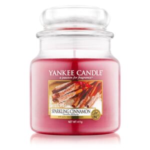Medium Yankee Candle Scented Candle Sparkling Cinnamon Classic