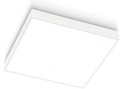 Plafoniera biham 40w luce calda 3000k gealed quadrato piccolo bianco