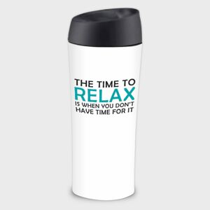 Tazza termica Happy The Time to Relax 40 cl AMBITION