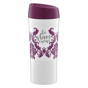 Tazza termica Glamour "Be glamorous" viola 40 cl AMBITION