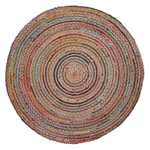 Kave Home - Tappeto Saht Ø 150 cm multicolore