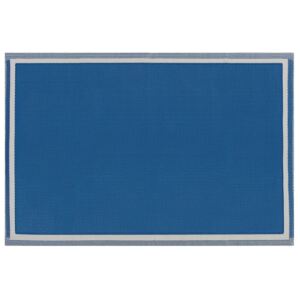 Tappeto per Esterni o Interni Blu Sintetico Resistente 120 x 180 cm Beliani