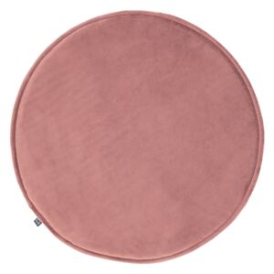 Kave Home - Cuscino per sedia rotondo Rimca velluto rosa Ø 35 cm
