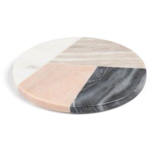 Kave Home - Sottopentola rotondo Bradney marmo multicolore