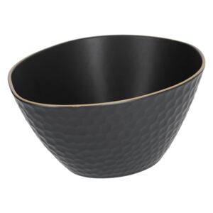Kave Home - Ciotola grande Manami in ceramica nera