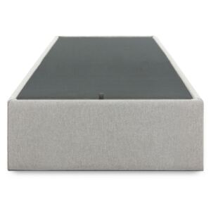 Kave Home - Base letto con contenitore Matters 90 x 190 cm grigio