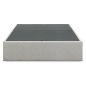Kave Home - Base letto con contenitore Matters 140 x 190 cm grigio