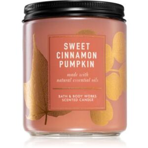 Bath & Body Works Sweet Cinnamon Pumpkin candela profumata I 198 g