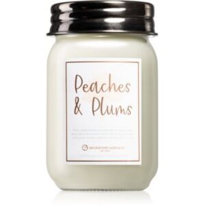 Milkhouse Candle Co. Farmhouse Peaches & Plums candela profumata 369 g