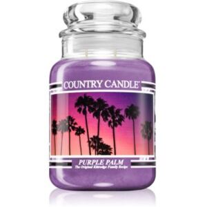 Country Candle Purple Palm candela profumata 680 g