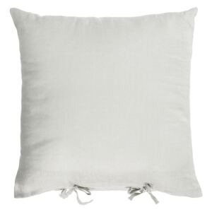 Fodera cuscino Tazu 100% lino grigio chiaro 45 x 45 cm