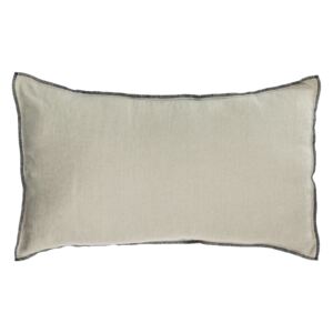Fodera cuscino Elea 100% lino grigio chiaro 30 x 50 cm