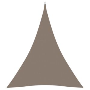 VidaXL Parasole a Vela Oxford Triangolare 3x4x4 m Talpa