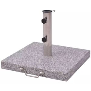 VidaXL Base ombrellone quadrata in granito, ? 48 cm