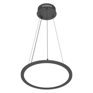 Prios Palino LED a sospensione, 30 cm, in nero