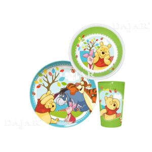 Set di piatti per bambini 3-pezzi Winnie DISNEY