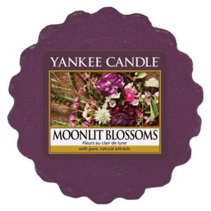 Yankee Candle porpora profumato cera per bruciatore Moonlit Blossoms