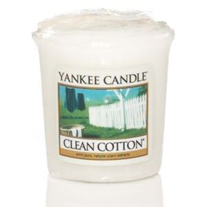 Yankee Candle Fragrant Votive Candle Clean Cotton
