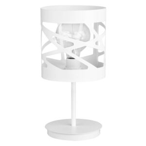 Lampada tavolo Modul Frez disegni Ø17,5cm bianco