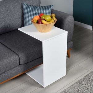 Tavolino per divano porta pc bianco lucido SHP109PP1
