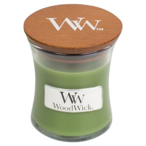 WoodWick verde profumata candela Evergreen giara piccola