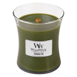 WoodWick verde profumata candela Frasier Fir giara piccola