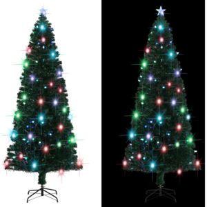 VidaXL Albero di Natale Artificiale con Supporto/LED 240 cm 240 Rami
