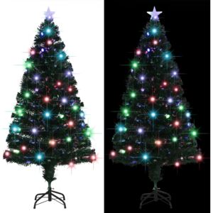 VidaXL Albero di Natale Artificiale con Supporto/LED 150 cm 170 Rami
