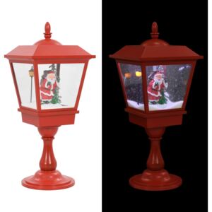VidaXL Lampada Natalizia a Piedistallo con Babbo Natale 64 cm LED