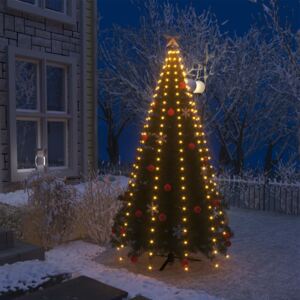 VidaXL Rete di Luci per Albero di Natale con 250 LED IP44 250 cm