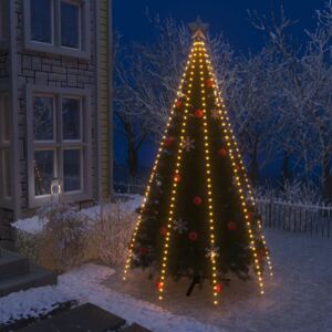 VidaXL Rete di Luci per Albero di Natale con 400 LED IP44 400 cm