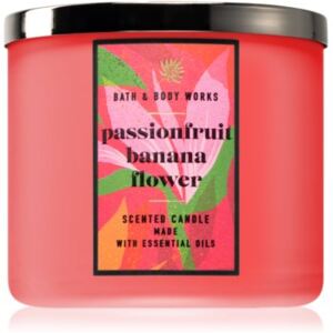 Bath & Body Works Passionfruit & Banana Flower candela profumata 411 g