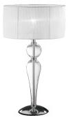 Ideal Lux Duchessa TL1 Big lampada da tavolo classica in vetro soffiato E27 60W