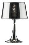 Ideal Lux London Cromo TL1 Small lampada da comodino moderna color cromo E27 60W
