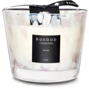 Baobab Pearls White candela profumata 10 cm