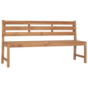 vidaXL Panchina da Giardino Grigia 110 cm in Legno Massello d'Acacia