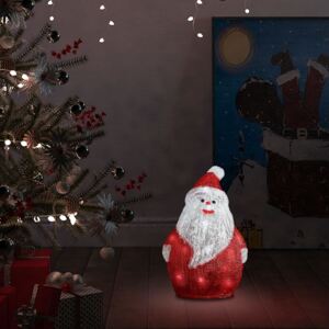 VidaXL Babbo Natale LED in Acrilico per Interno ed Esterno 28 cm