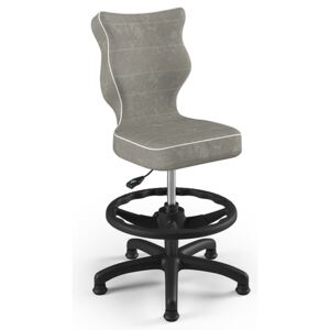 Entelo Good Chair Sedia da Ufficio Bambini Petit VS03 Grigia e Nera