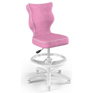 Entelo Good Chair Sedia Ufficio Bambini Petit VS08 4 HC+F Rosa Bianco