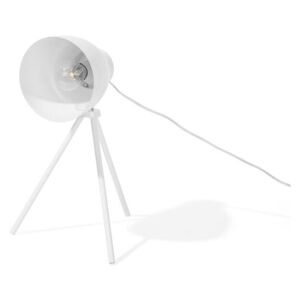 Lampada da tavolo in metallo bianco 43 cm TAMEGA Beliani