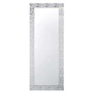 Specchio da parete in color argento 50 x 130 cm MARANS Beliani