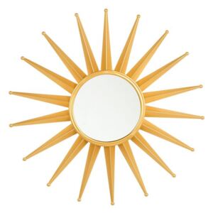 Specchio da parete color oro ø60 cm PERELLI Beliani