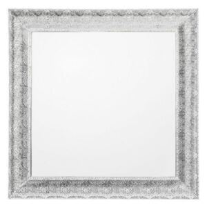 Specchio a parete 65 x 65 cm Argento CAVAN Beliani