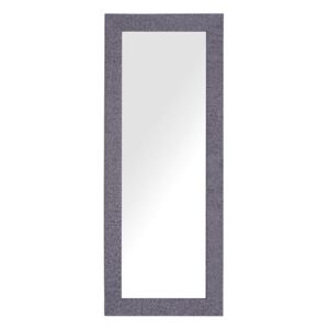 Specchio da parete 50 x 130 cm grigio/lilla LILAS Beliani