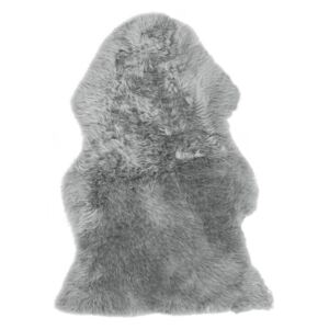 Pelle di pecora grigio chiaro ULURU Beliani