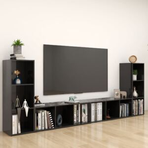 VidaXL Supporto tv angolare 2 livelli per 32-70 pollici nero e argento  Mobili porta tv 