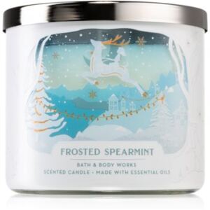 Bath & Body Works Frosted Spearmint candela profumata I 411 g