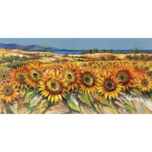 Quadro, stampa su tela. Vincent van Gogh, Girasoli